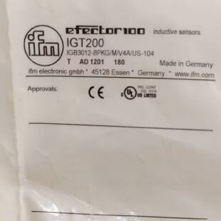 议价【包邮】IFM IGT200 IGT201 IGT203 IGT204 全新原装正品易