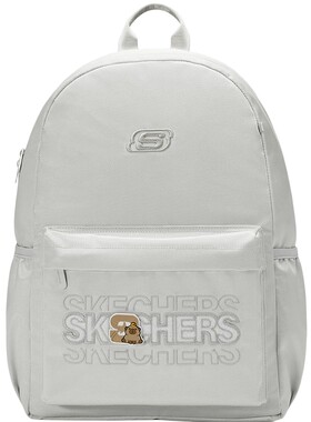 Skechers斯凯奇儿童卡皮巴拉挂件简约百搭双肩包男女童大容量书包