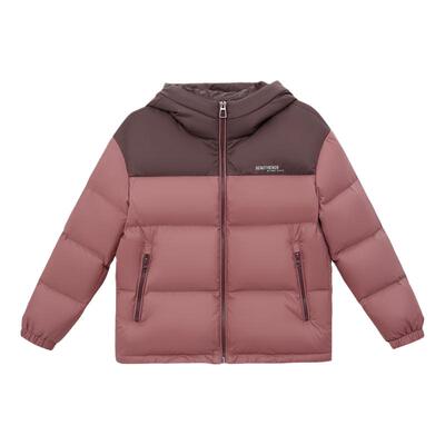 雪中飞儿童羽绒服亲子装男女短款