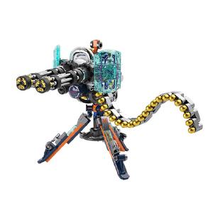 JAKI佳奇积木超镭射重机枪拼装玩具手办益智男孩儿童生日礼物