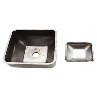 堆垛脚碗方管底脚周转箱铁箱脚腕堆垛架子底座封头托盘堆垛架顶盖