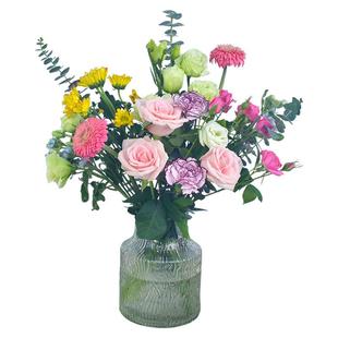 包月鲜花每周一花 隔周发鲜花混搭花束 周期花卉云南基地顺丰直发