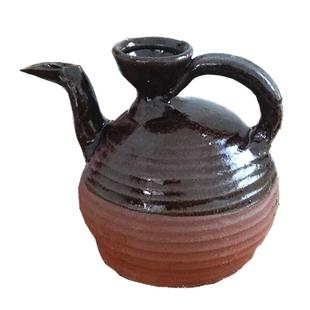 柴窑酒燎子 烫酒壶暖酒壶古式土罐 瓦罐酒器粗陶酒壶鸭嘴壶烧酒壶