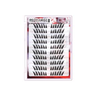 红妍记中式狐系假睫毛自然仿真苏妲己九尾狐免胶自黏旗舰店分段式