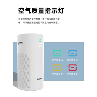 空气净化器负离子家用室内智能除甲醛PM2.5烟雾空气清新净化器