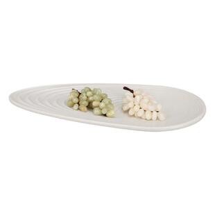 北欧创意白贝母收纳托盘玉石葡萄串摆件样板间家居客厅茶几装饰品