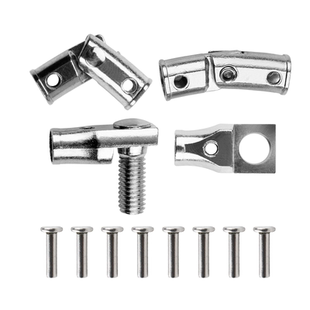 抄网头配件 金属连接件 抄网圈连接头 diy抄网头配件