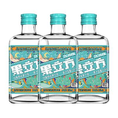 江小白15度低度果酒168ml×3瓶