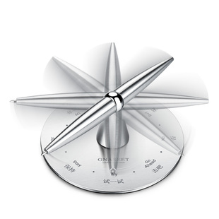 创意决策笔高颜值旋转减压商务logo定制签字笔刻字金属笔礼品笔