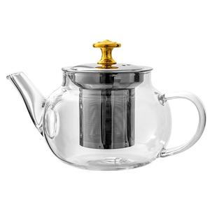 煮茶壶耐热玻璃茶壶单壶加厚过滤泡茶壶茶杯茶具套装煮茶器电陶炉