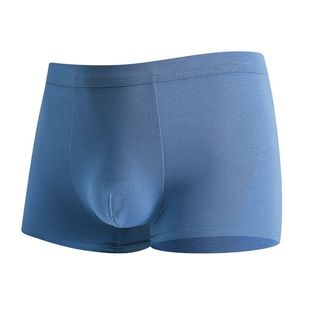 莫代尔男士内裤舒适大码平角裤夏季抗菌透气运动四角短裤衩4条装
