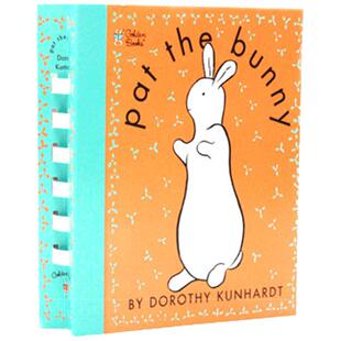 patthebunny 拍拍小兔子英文绘本宝宝香味触摸书翻翻玩具书 pat the bunny 宝宝早教益智书亲子游戏纸板书低幼启蒙英文原版书籍