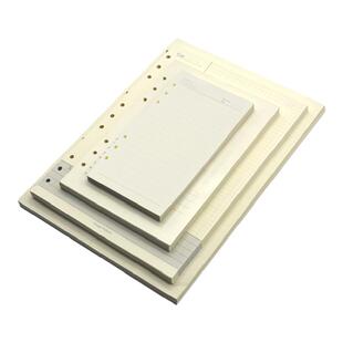 b5九孔活页纸a4活页替芯活页本横线内芯9孔活页夹a5网格空白方格康奈尔笔记本可拆卸替换芯加厚方格活页纸