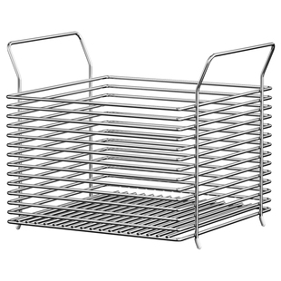 304不锈钢厨房水果蔬菜置物架放菜篮子收纳框零食架子客厅高颜值