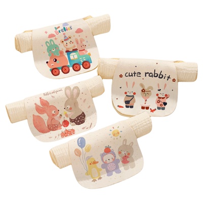 儿童纯棉吸汗巾婴儿隔汗巾大号幼儿园宝宝a类全棉纱布垫背止汗巾