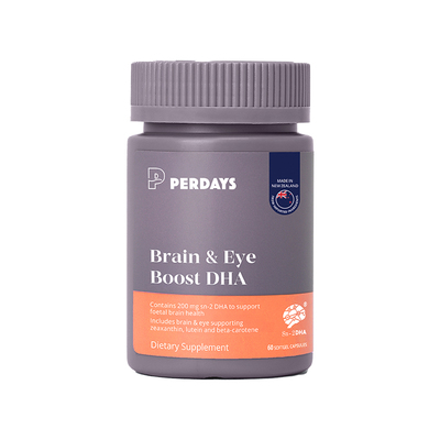 PERDAYS金护DHA孕妇专用藻油叶黄素亚麻酸脑视同补备孕孕期哺乳