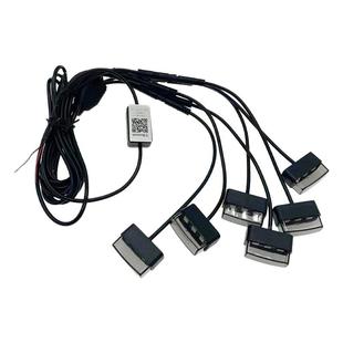 适用长城炮中网小黄灯商用乘用越野炮中网LED装饰灯改装警示爆闪