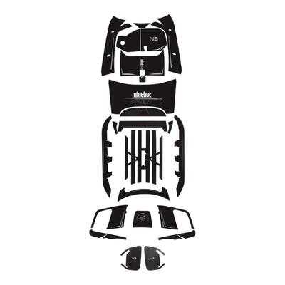 适用九号N370C/85C升级版装甲贴