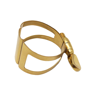 中音高音萨克斯次萨笛头金属卡子黑管单簧管哨片固定夹卡环铜箍