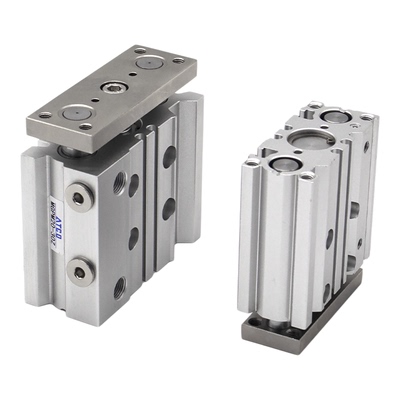 三轴三杆带导杆气缸MGPM12/16/20/25*20/30/40/50/75/100/150Z200