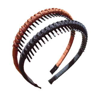 洗脸发箍带齿防滑不掉发窟压发头箍女日常外戴高颅顶发捆发卡头饰