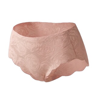 柔性风暴无痕玫瑰蕾丝内裤柔软透气春款性感高级感抑菌女士三角裤