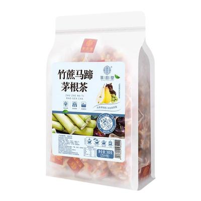 冷泡茶茅根竹蔗雪梨茶包谯韵堂夏
