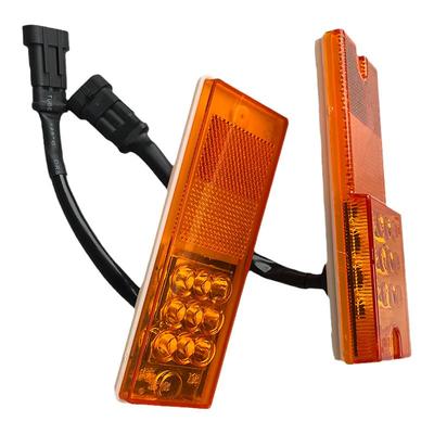 锁云带插头三线/两线半挂车边灯