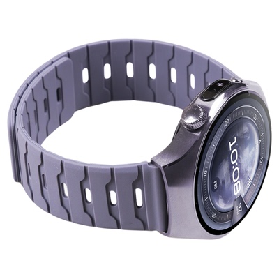 适用华为watch5银河紫十周年GT6手表带gt5pro龙鳞纹磁吸硅胶腕表带GT4运动watch4pro智能GT3男士2pro秋冬女生