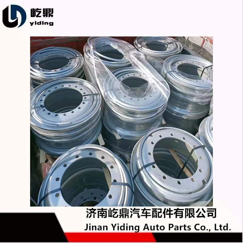 车轮钢圈厂家直供 适配1300-25轮胎 加厚矿用车钢圈