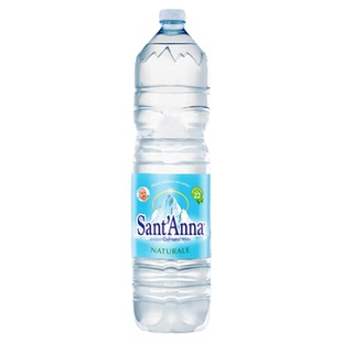 意大利进口Sant'Anna圣安娜天然饮用水1.5L*6含气苏打水高端整箱