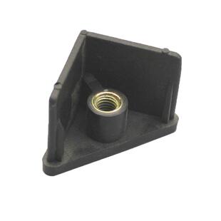 角钢立柱货架置物架万向轮内葫芦置物架孔万向轮钢制底塞M8螺丝装