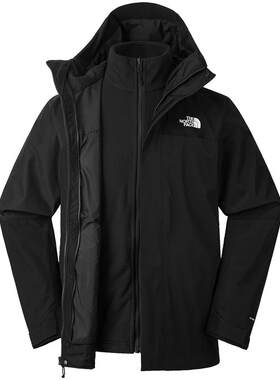 TheNorthFace北面三合一冲锋衣男抓绒内胆夹克户外防水外套|89ZP