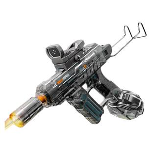 火光UZI电动水枪儿童玩具喷水连发高压强力射程2025新款乌兹水枪