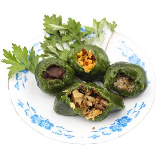 江西艾叶青团 清明果 现做现卖艾草团 艾叶米果 10种口味现炒馅料