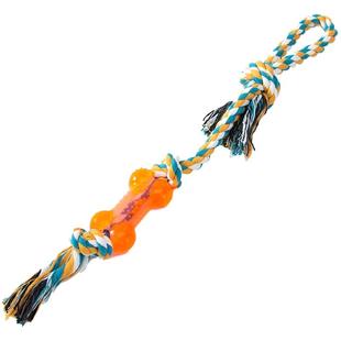 狗狗玩具磨牙绳结拔河玩具小狗幼犬拉扯咬绳玩具磨牙棒解闷耐咬