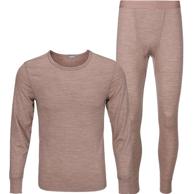 舒雅美丽诺薄款纯羊毛保暖内衣