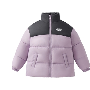 [三防抑菌远红外]女童秋冬面包服男童红色大童羽绒服儿童冬装外套