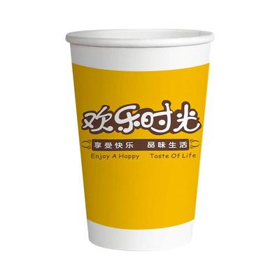 加厚加硬豆浆纸杯漏水包赔无异味