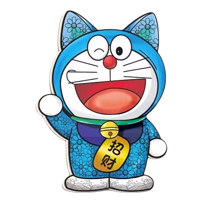 店门口吸引人机器猫墙贴
