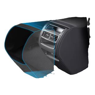 适用丰田雷凌改装扶手箱防踢垫后排座椅出风口保护套汽车用品装饰