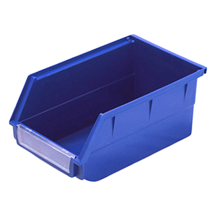 货架斜口分类物料盒元件盒塑料盒螺丝盒工具箱收纳盒壁挂式零件盒