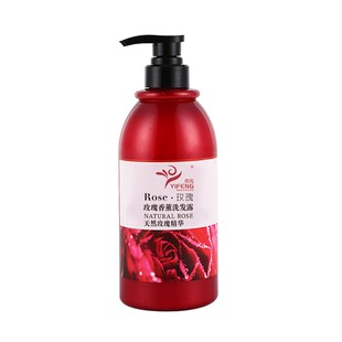 依风玫瑰香氛洗发露720g天然玫瑰精华芳香柔顺丰盈蓬松洗发水