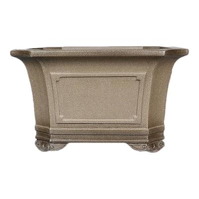 紫砂全手工仿古四方花盆精品直销