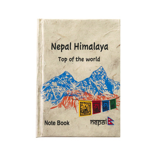 文艺手工纸随身本 尼泊尔手工本 复古洛卡纸手帐本 创意生日礼物