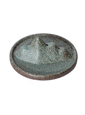 陶瓷远山禅意线香插香座