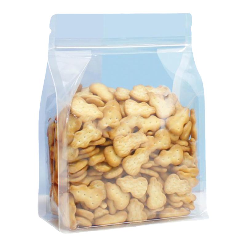 透明八边食品包装袋五谷杂粮自封