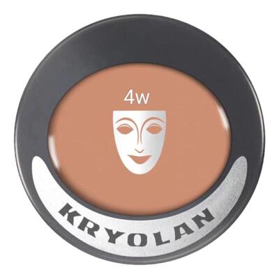 德国歌剧魅影Kryolan单色粉底膏15g正装大块rn橄榄绿遮瑕泛红血丝