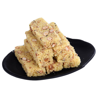 小米酥2盒米花糖炒黑米糕