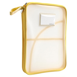 NATAMI奈多美双层学科袋3.0L型平摊U型分类科目袋书本文件袋拎书作业男女孩小初中学生学科补习手提袋送礼物